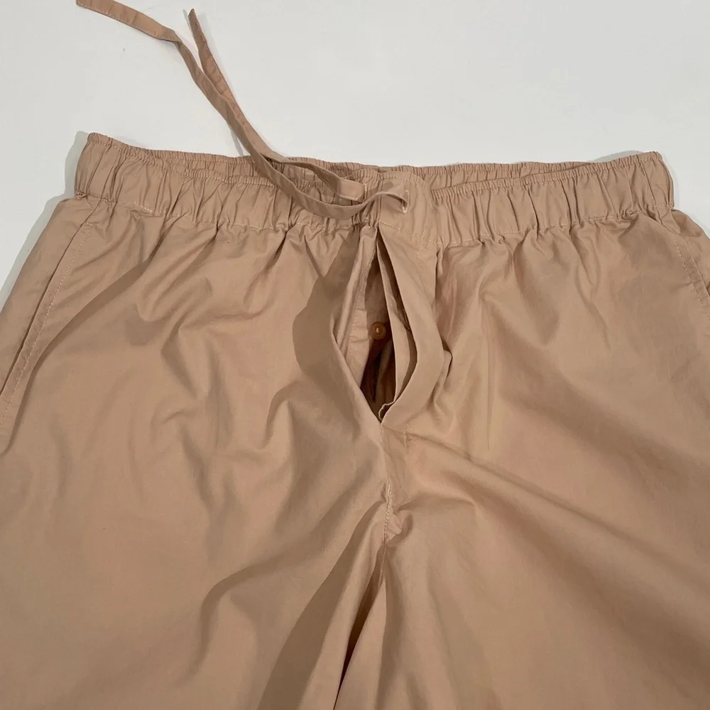 Skims Men’s Cotton Poplin Boxer Short Tan NWOT